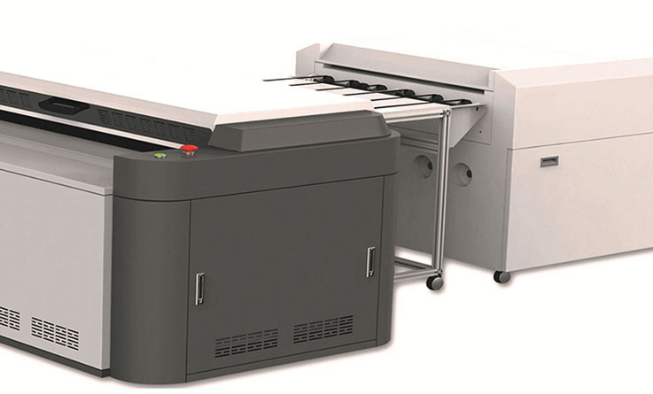 CTP ordenador a la máquina de impresión de placa